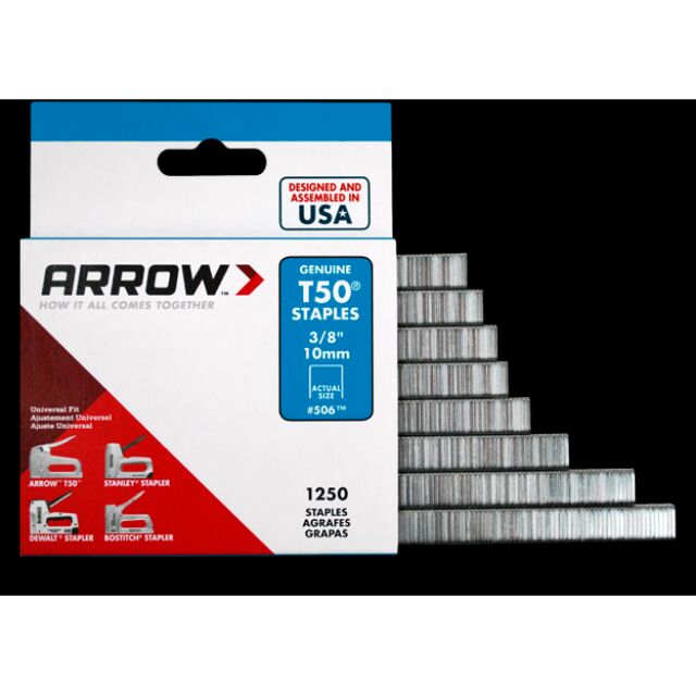 10packs Arrow T50 Staple Wire (12500pcs) Shopee Philippines