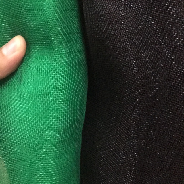per yard haba 4ft lapad Net screen kulambo green and black, blue ! High ...