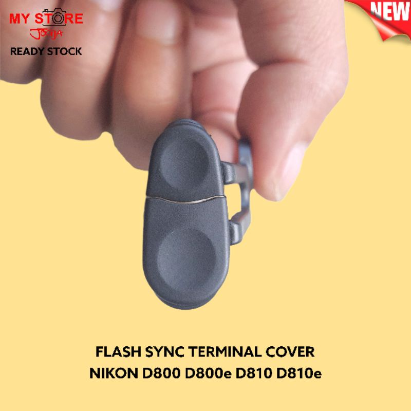 Flash sync terminal cap cover 10 pin camera port cover nikon DSLR D800 ...