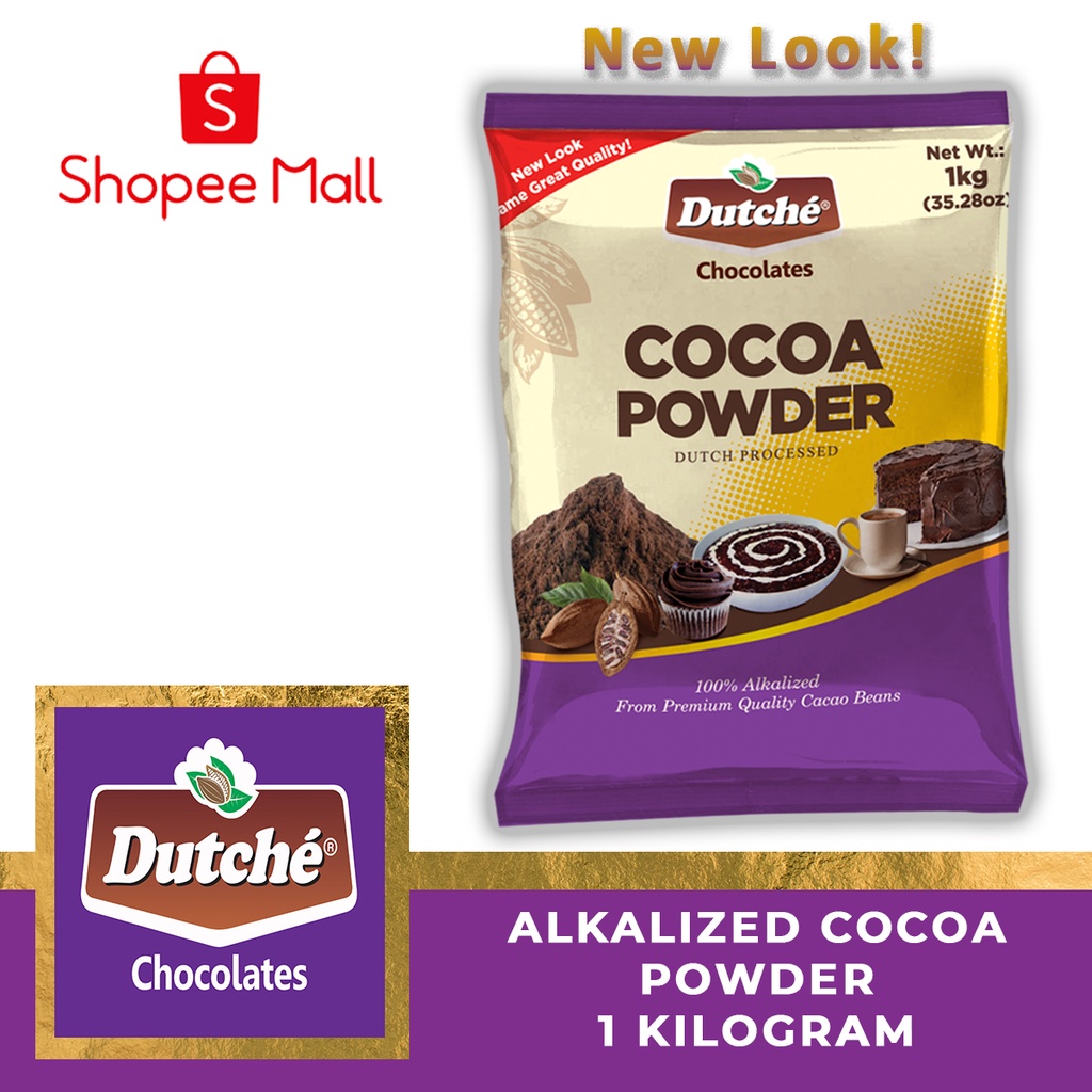 [1kg] Dutche Chocolates Alkalized Cocoa Powder Shopee Philippines