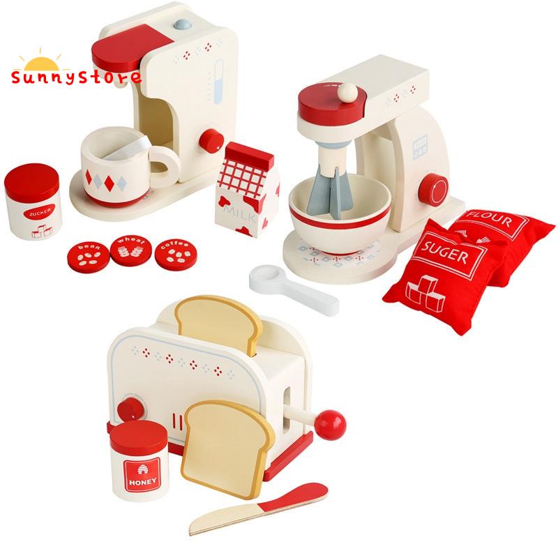 Kids Wooden Pretend Play Set Pretend Game Children Toy KitchenMixer Shopee Philippines