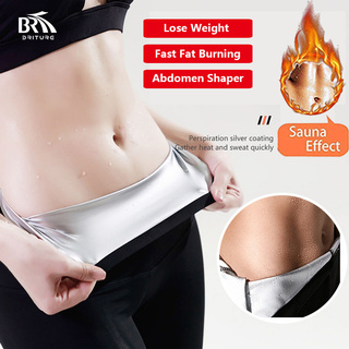 Full Coated Silver Women Body Shaper Slimming Waist Trainer Fat Burning Sweat  Sauna Crop Top Sando