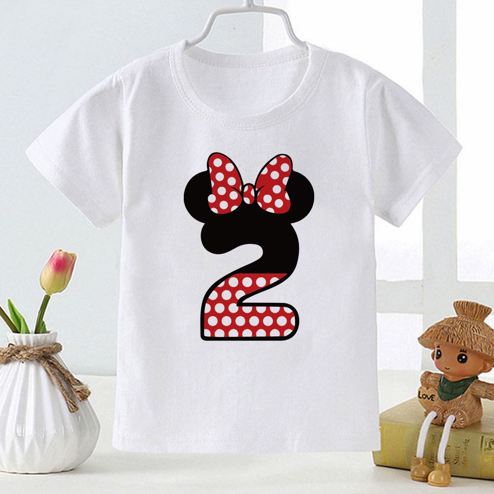 Minnie mouse shirts for toddlers birthday hot sale