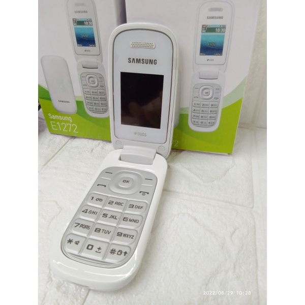 SAMSUNG GT- E1272 DUOS FLIP KEYPAD BASIC PHONE DUAL SIM | Shopee ...