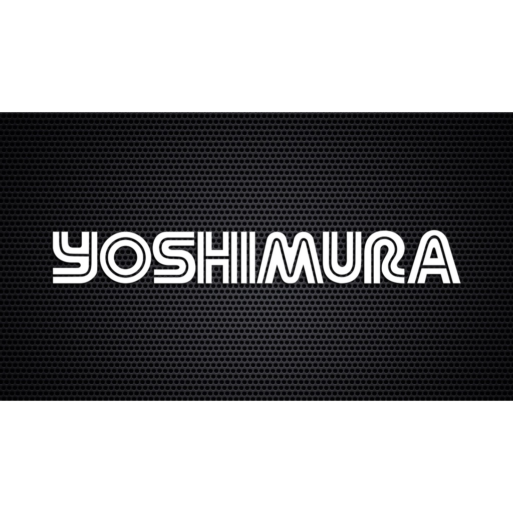 YOSHIMURA logo car sticker - outdoor vinyl sticker - sponsor sticker ...