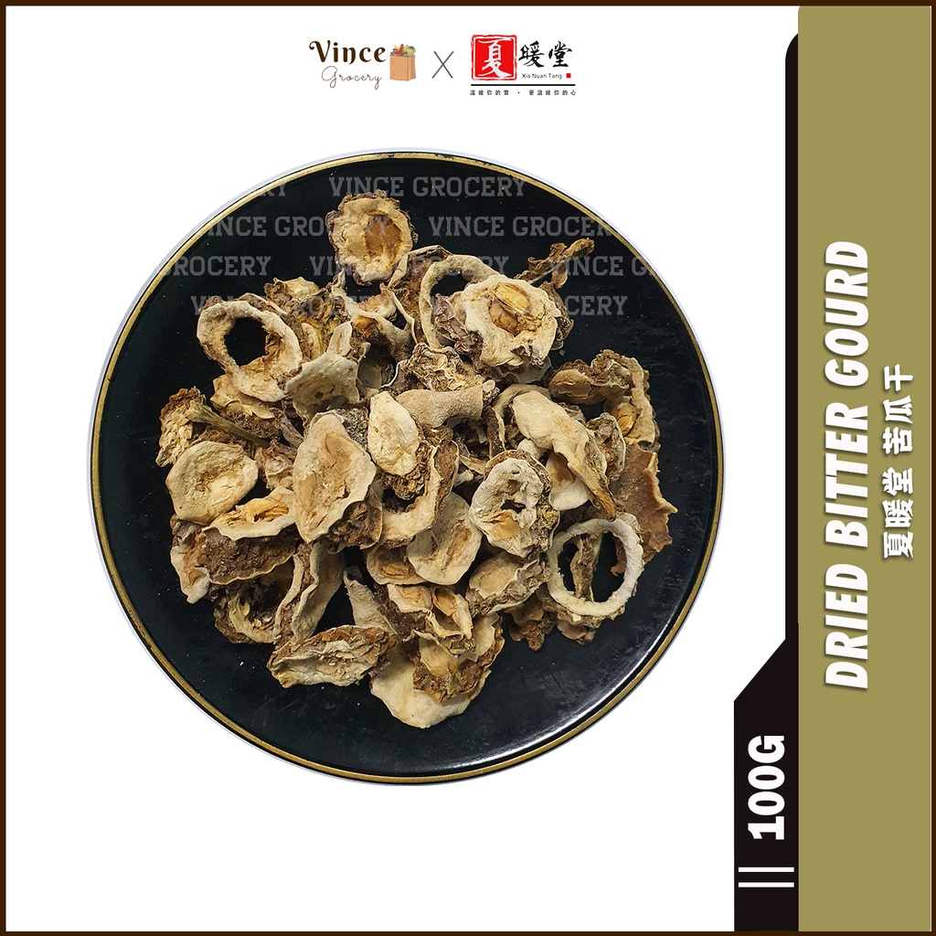 Xnt Dried Bitter Gourd Slices Dried Bitter Gourd Slices (Earloop) 100G
