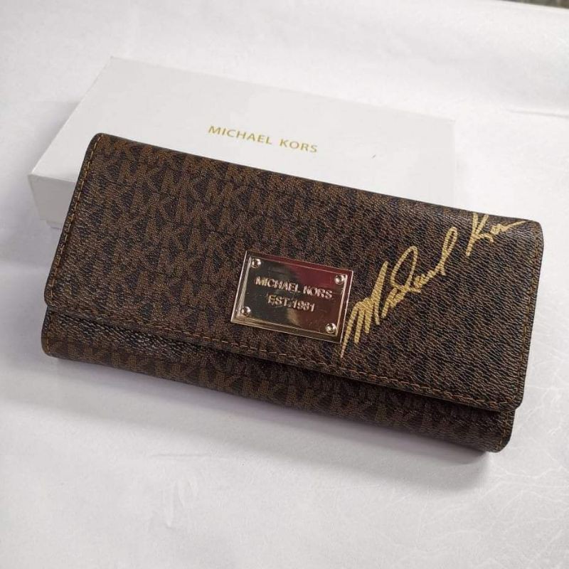 Mk long cheap wallet