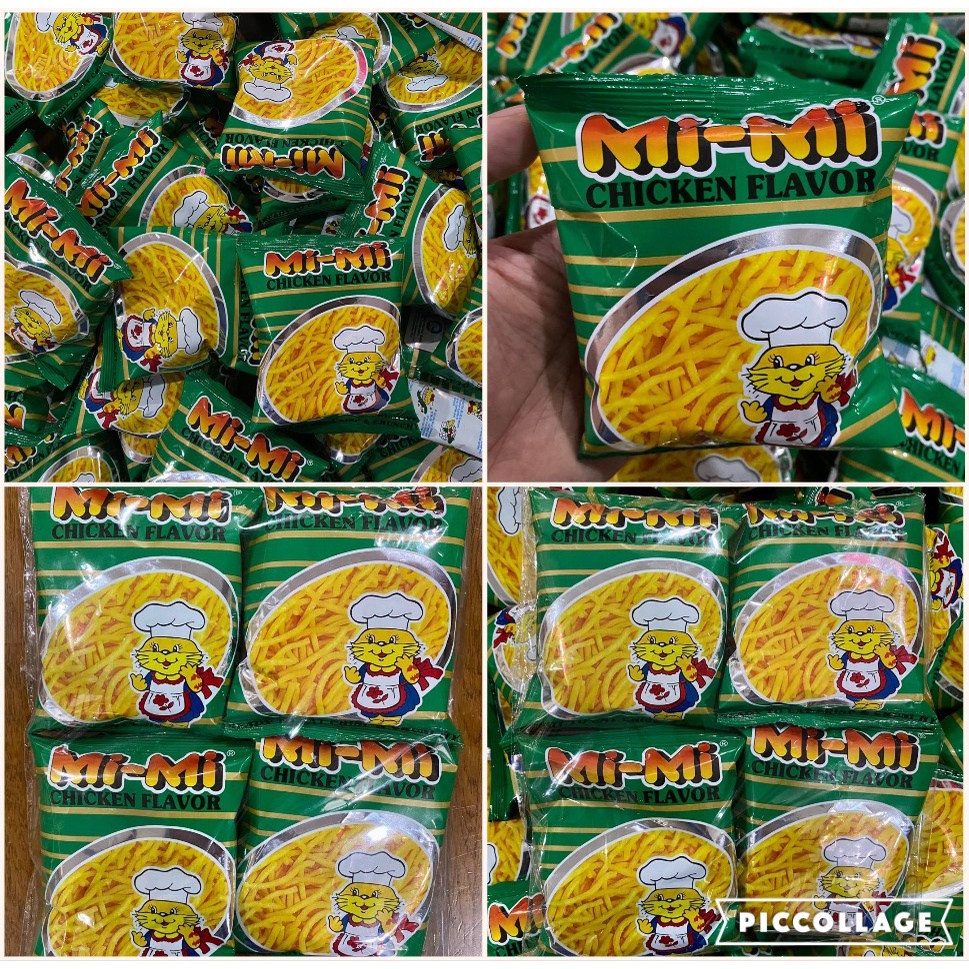 1 PACK OF MI-MI CHICKEN FLAVOR NOODLE PACK - BATANG 90S CHICHIRYA ...