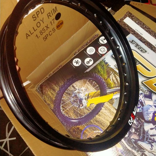 SPD RIM 2.50x17 2.15x17 HIGH QUALITY 36holes Shopee Philippines