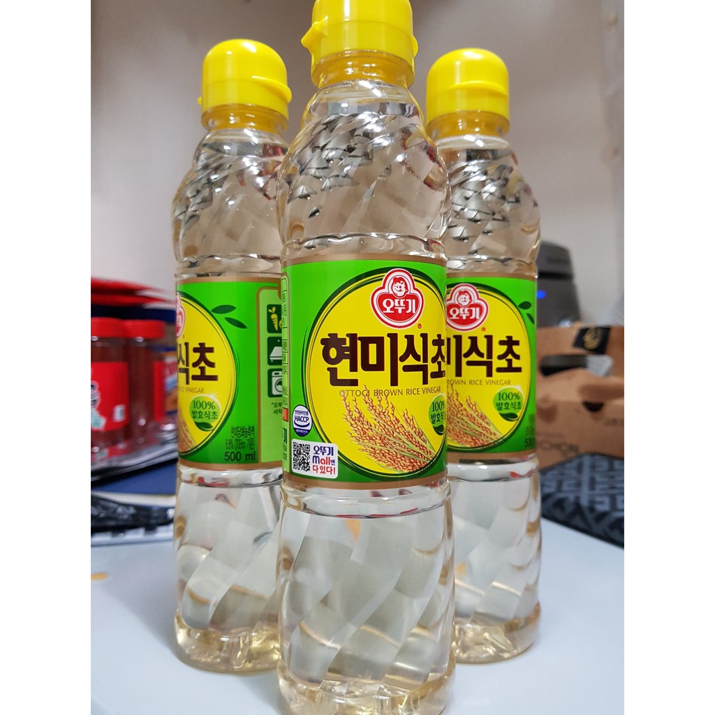 Ottogi Korean Brown Rice Vinegar 500ml Shopee Philippines
