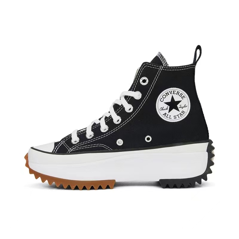 Converse ins shoes high quality high cut thick-soled run star hike ...