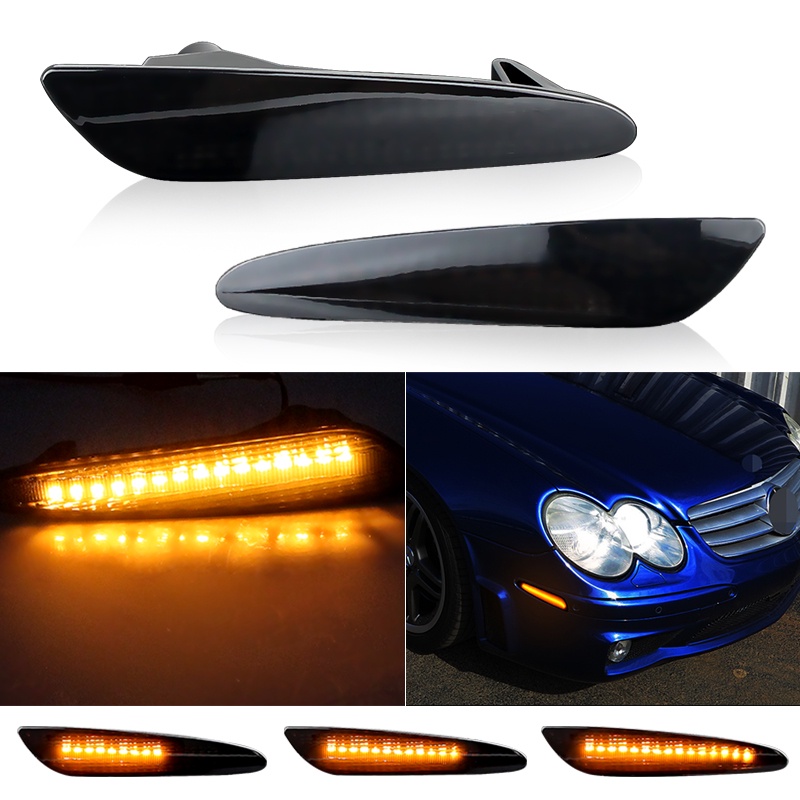 LED Side Marker Light CANbus For 20032006 Mercedes Benz W211 E Class
