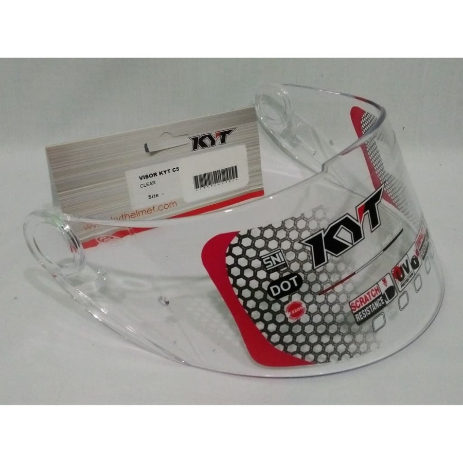 Kyt C5 Clear Visor / Helmet Spare Parts / KYT C5 Clear Visor Shopee