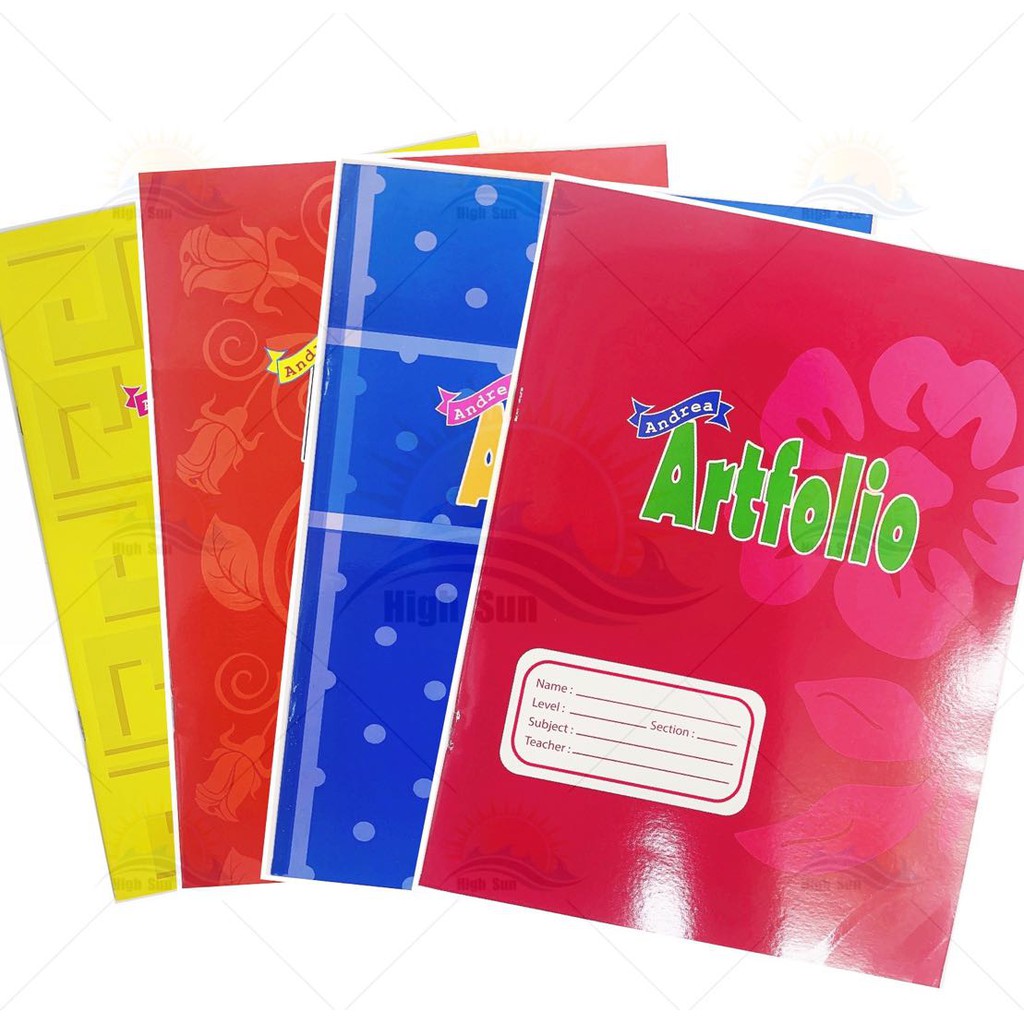 High Sun Andrea Artfolio and Portfolio book | Shopee Philippines