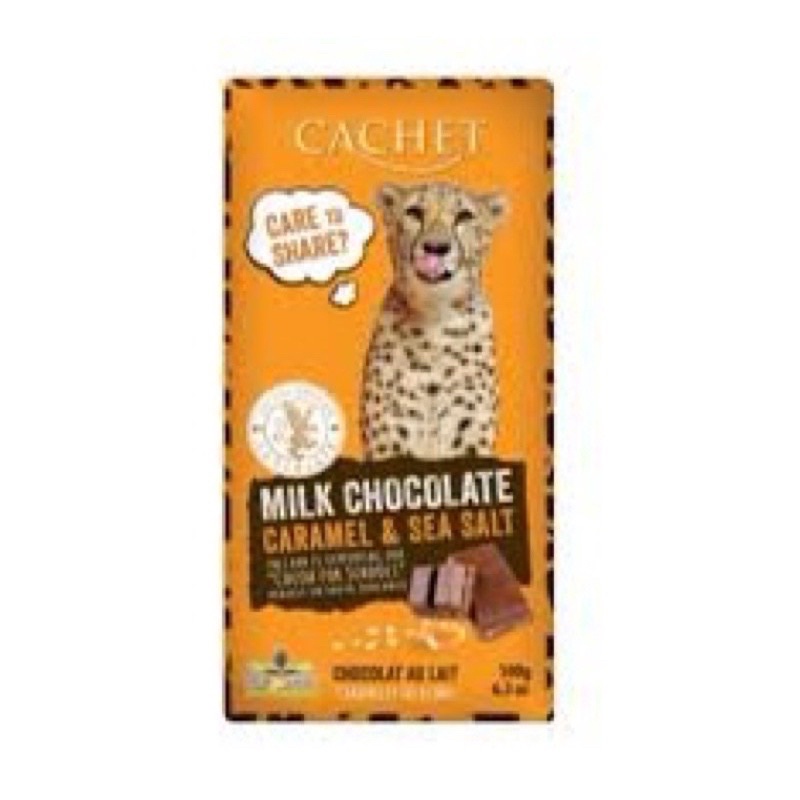 Cachet Dark / Milk Chocolate Brownie & Pretzel Bar 180g Shopee