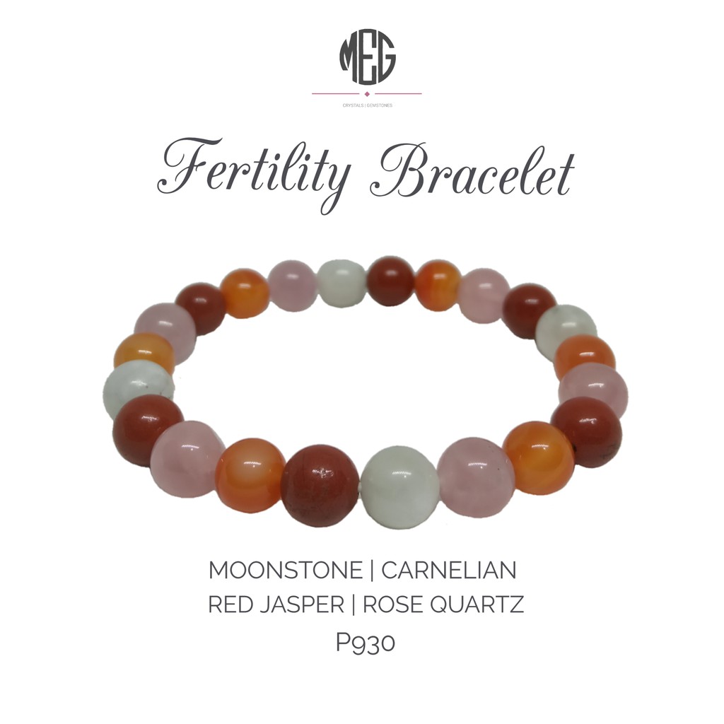 Fertility 2024 bracelet crystals