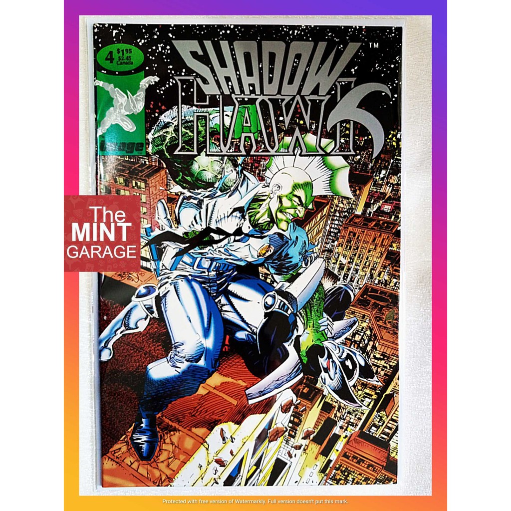 Shadowhawk 4 Image Comic Book Mar 1993 Fn Vf Shopee Philippines