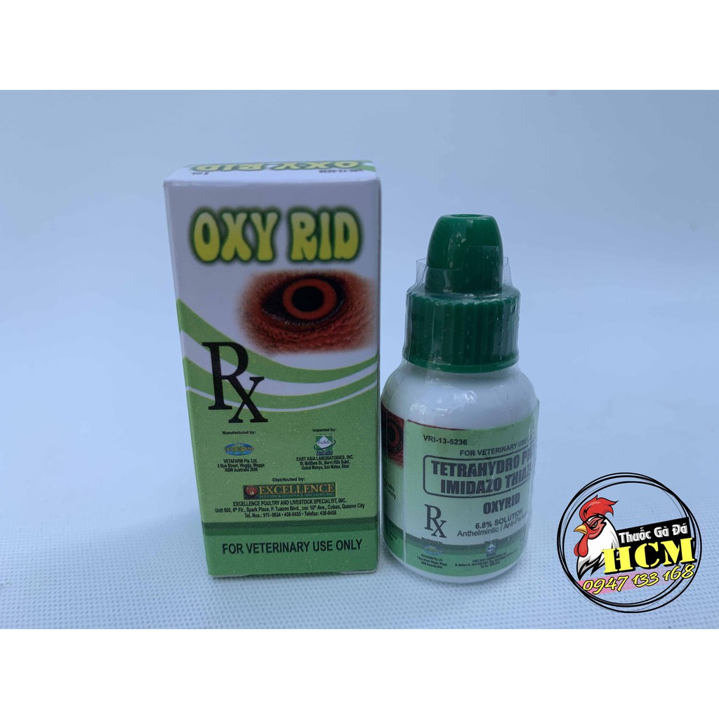 OXY Rid Oxygen Eye Drops Eye Pain, Swelling, Eye Fluke, Tears (2