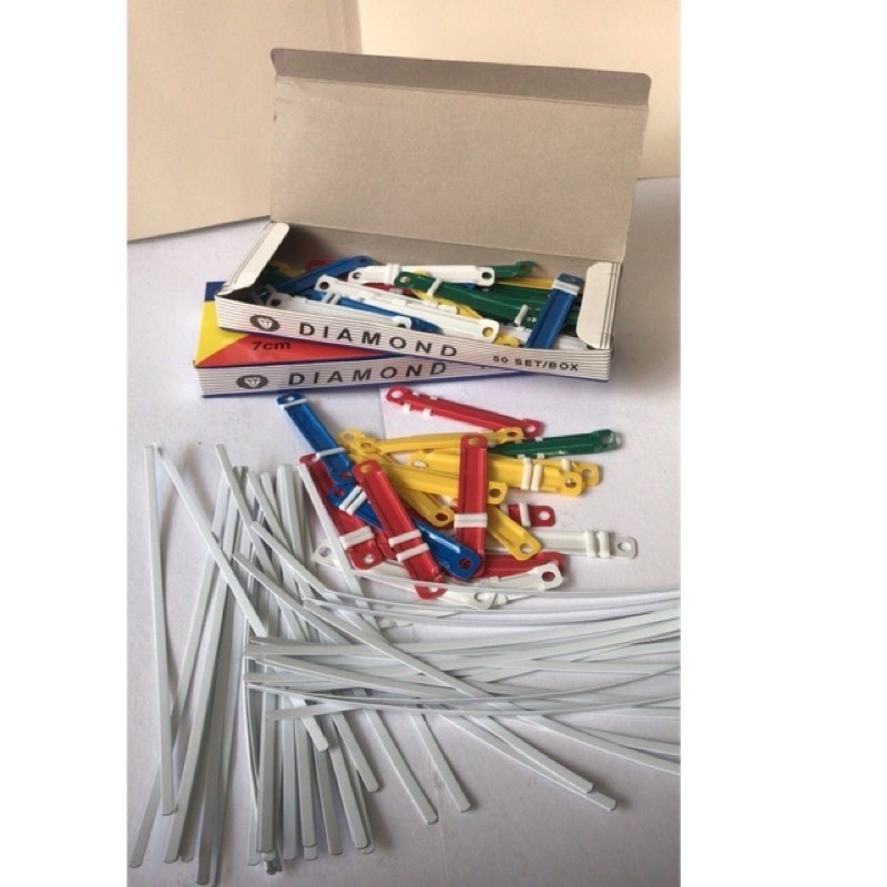 FASTENER 50PCS IN ONE BOX ASSORTED COLOR | Shopee Philippines