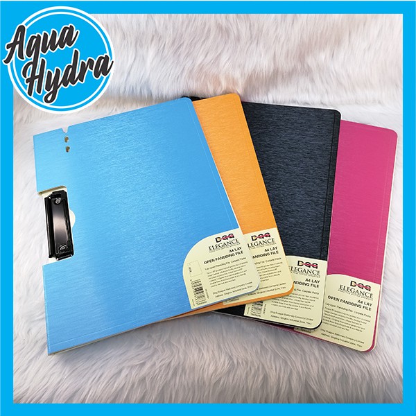 A4 Lay Open Padding File Folder with Clipboard | Shopee Philippines