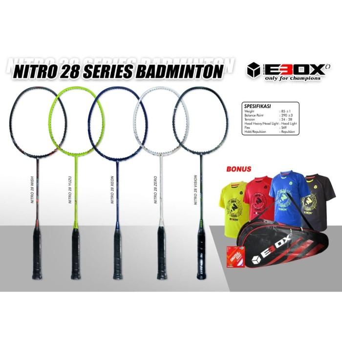 28 SERIES BADMINTON NITRO Racket Box | Shopee Philippines