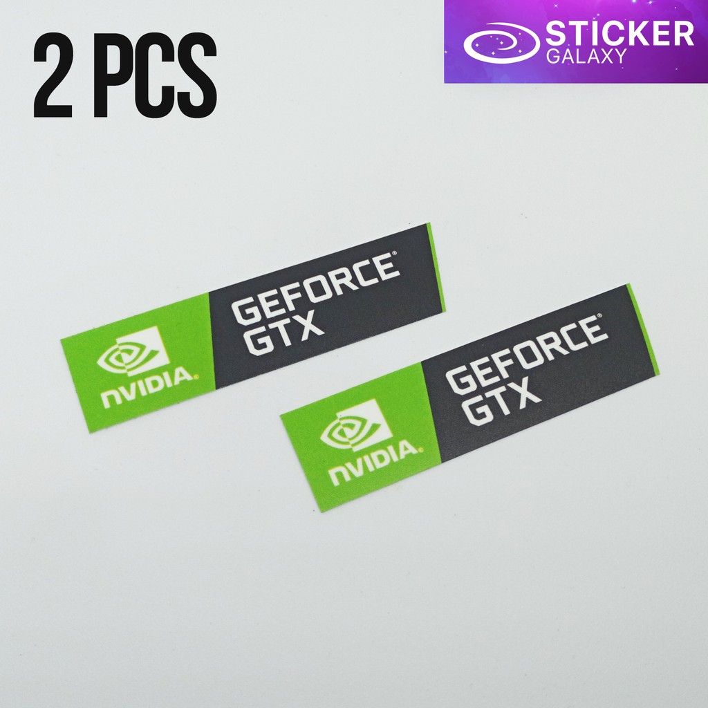 Nvidia geforce gtx on sale sticker