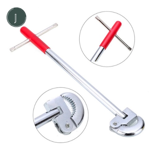 Basin Bath Sink Spanner Plumbers Tap Pipe Wrench 15mm & 22mm Heavy Duty