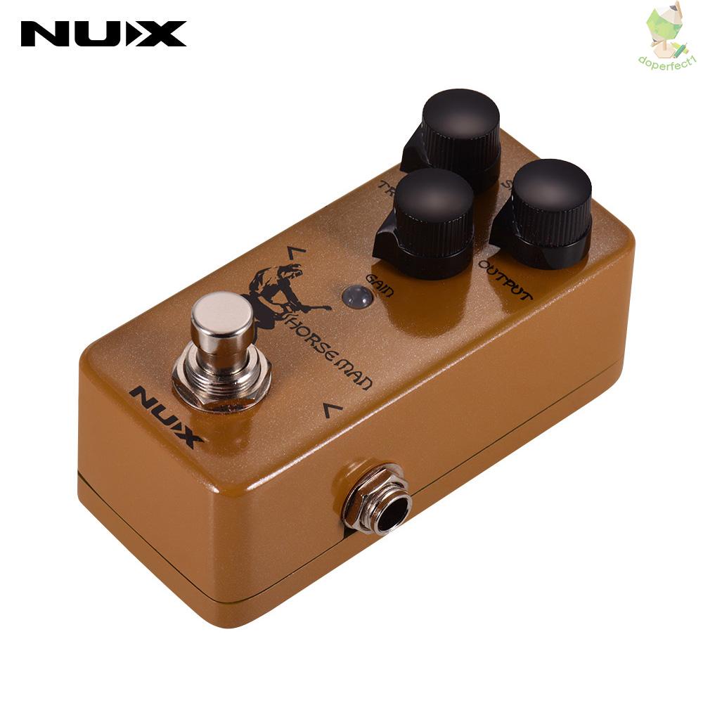 【New product】NUX NOD1 HORSEMAN Overdrive Guitar Effect Pedal Full