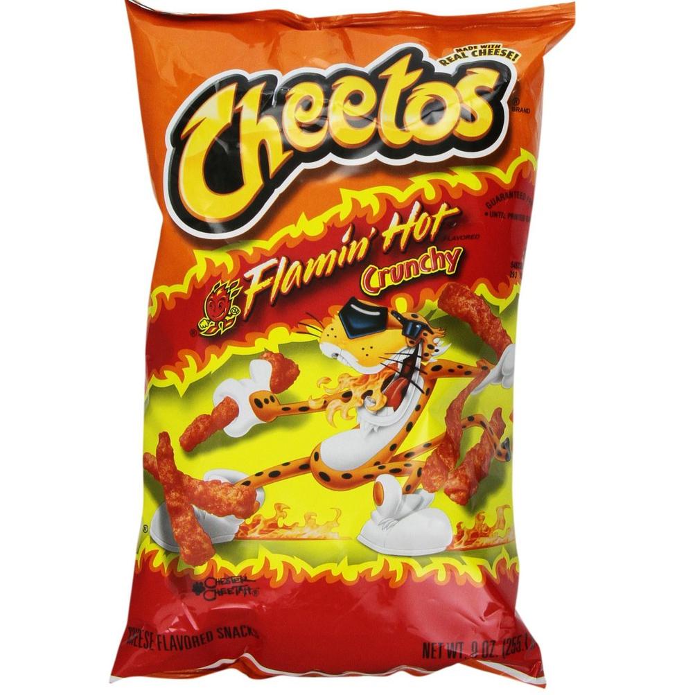 227gr CHEETOS FLAMIN HOT CRUNCHY YKRUT Code | Shopee Philippines