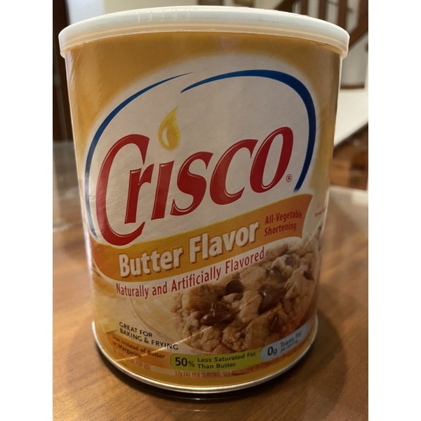 Crisco Butter Flavor All Vegetable Shortening (BIggie size) 1.36kg
