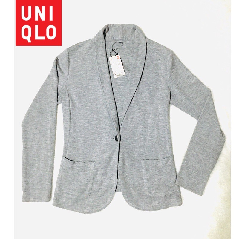 Uniqlo clearance grey jacket