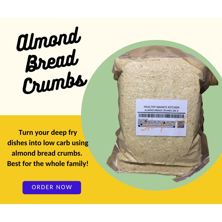 Almond Bread Crumbs Keto Friendly Gluten Free Low Carb Shopee Philippines