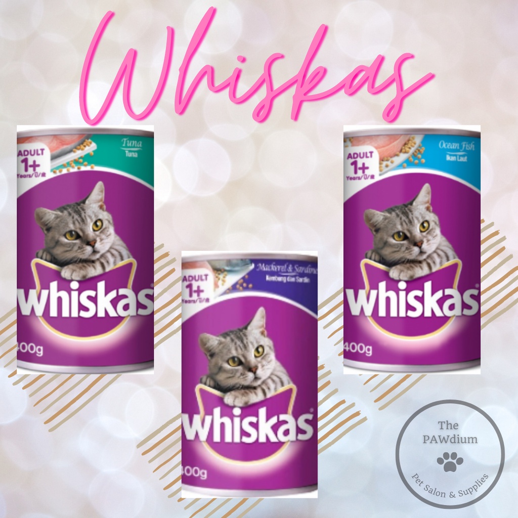 Whiskas Cat Wet Food in Can (400g) Shopee Philippines