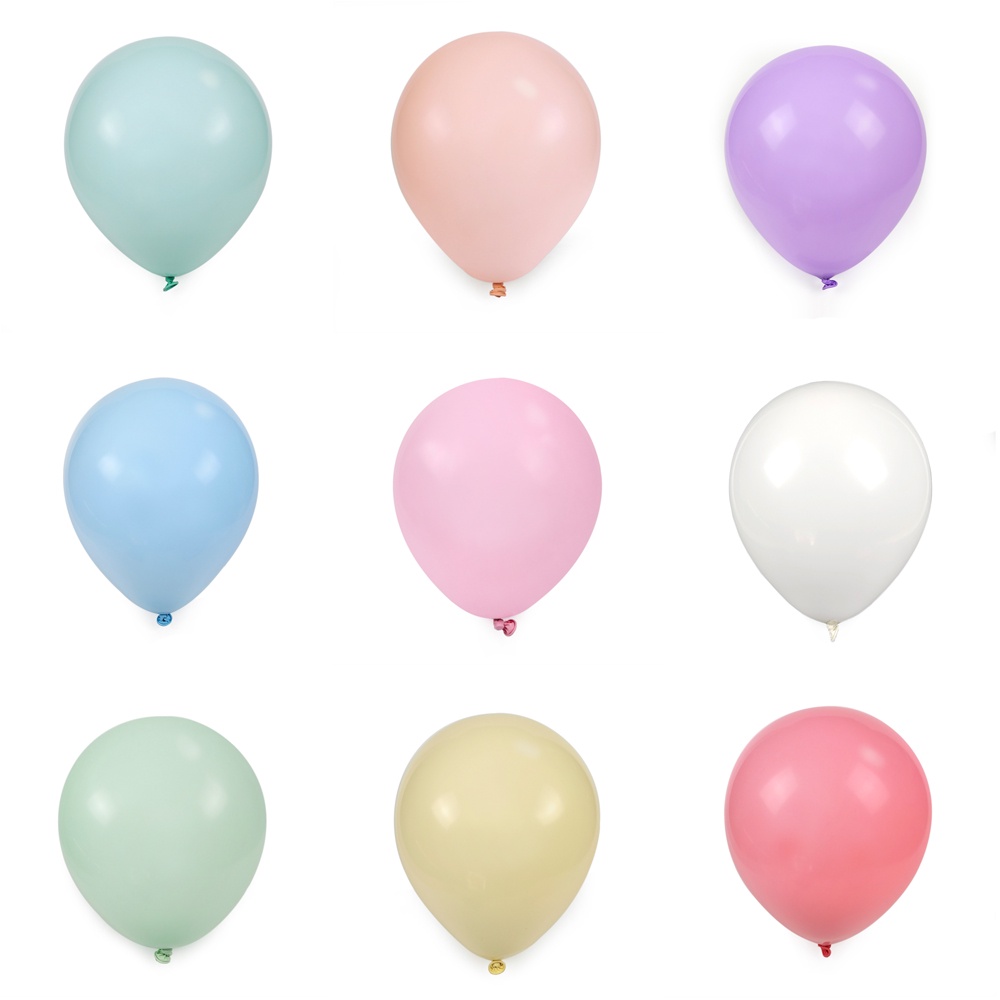5Inch Matte Balloons Party Supplie Birthday Colorful Balloons Latex ...