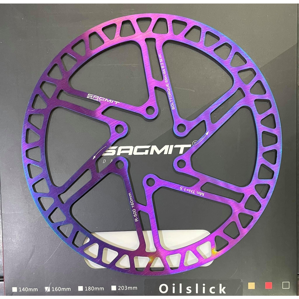 oil slick disc rotor