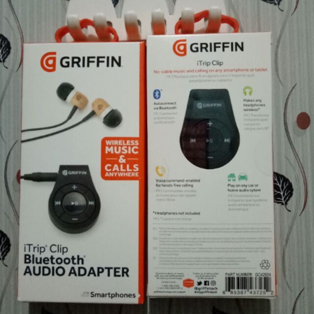 Griffin iTrip Clip Bluetooth Audio Adapter