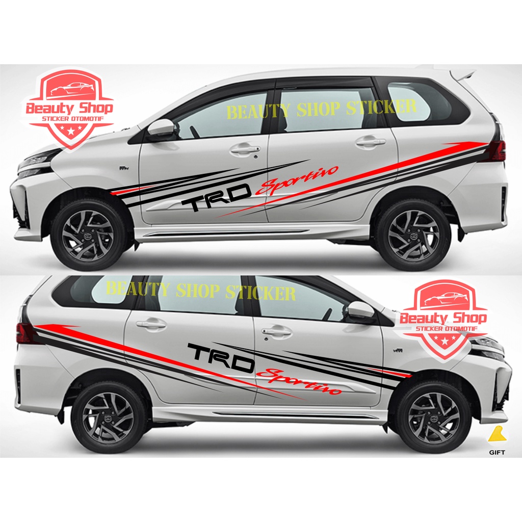 Avanza sticker xenia sticker avanza veloz all new/old xenia avanza ...