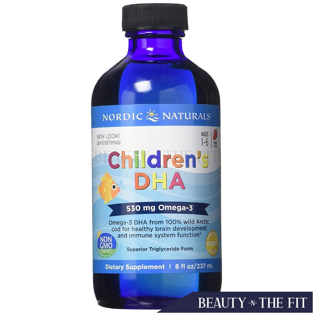 Nordic Naturals Children's DHA Liquid 530 mg Omega3 237ml Shopee
