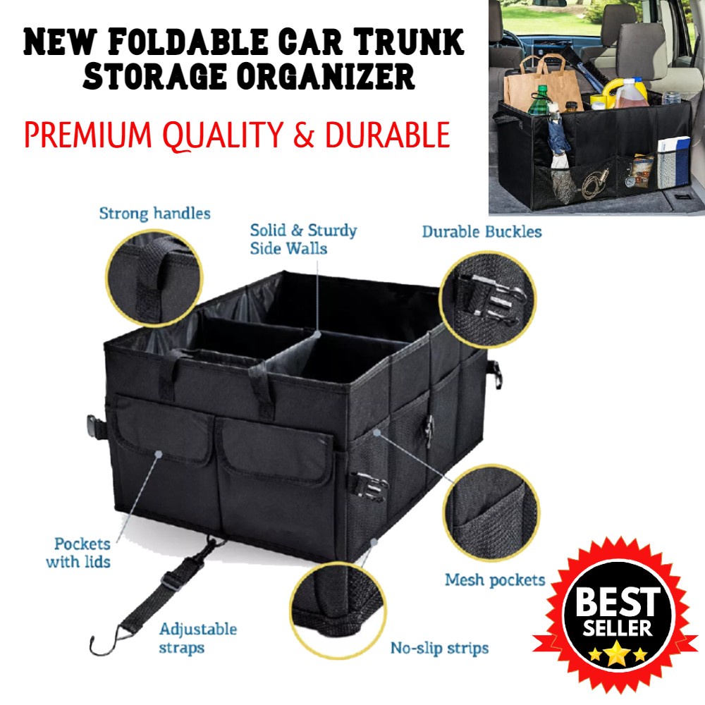 High Quality Car Boot Organizer for MITSUBISHI LANCER EVOLUTION Storage