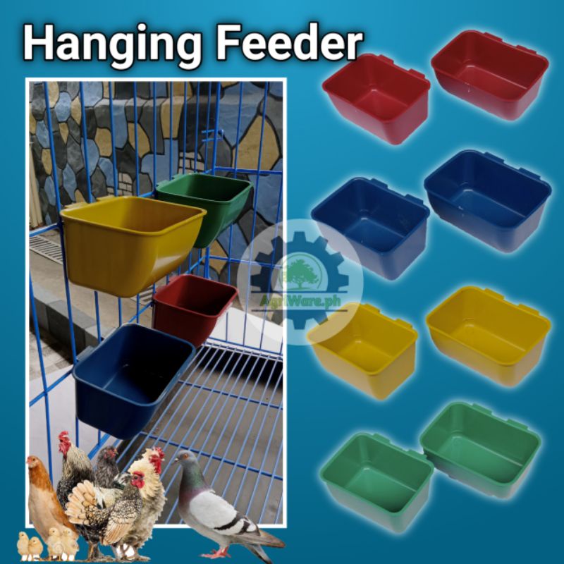 Hanging Feeder Plastic for Birds, Chicken, Poultry and other small animals