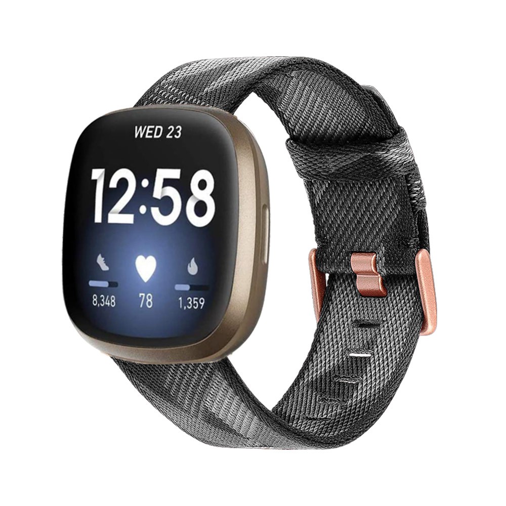 For Fitbit Versa 3/Versa 4/Fitbit Sense/Sense2 Nylon Replacement