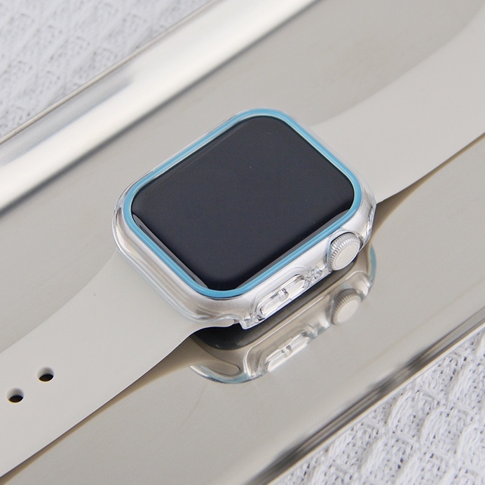 Fluorescent Case for Apple Watch Series 7 6 SE 5 41mm 45mm 40mm 44mm 42mm 38mm Illuminate IWatch