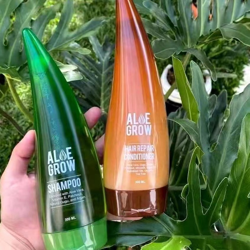 BUY 1 TAKE 1 ORIG ALOE GROW SHAMPOO & HAIR REPAIR CONDITIONER 300ML ...