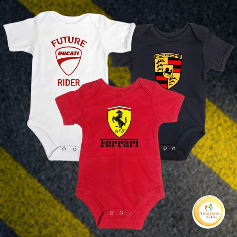 Ferrari best sale baby outfit