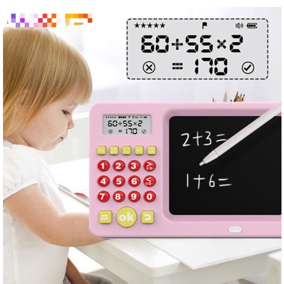 2 in 1 Children's Handwriting Tablet Math Intelligent Learning Computer0017000 Shopee Philippines