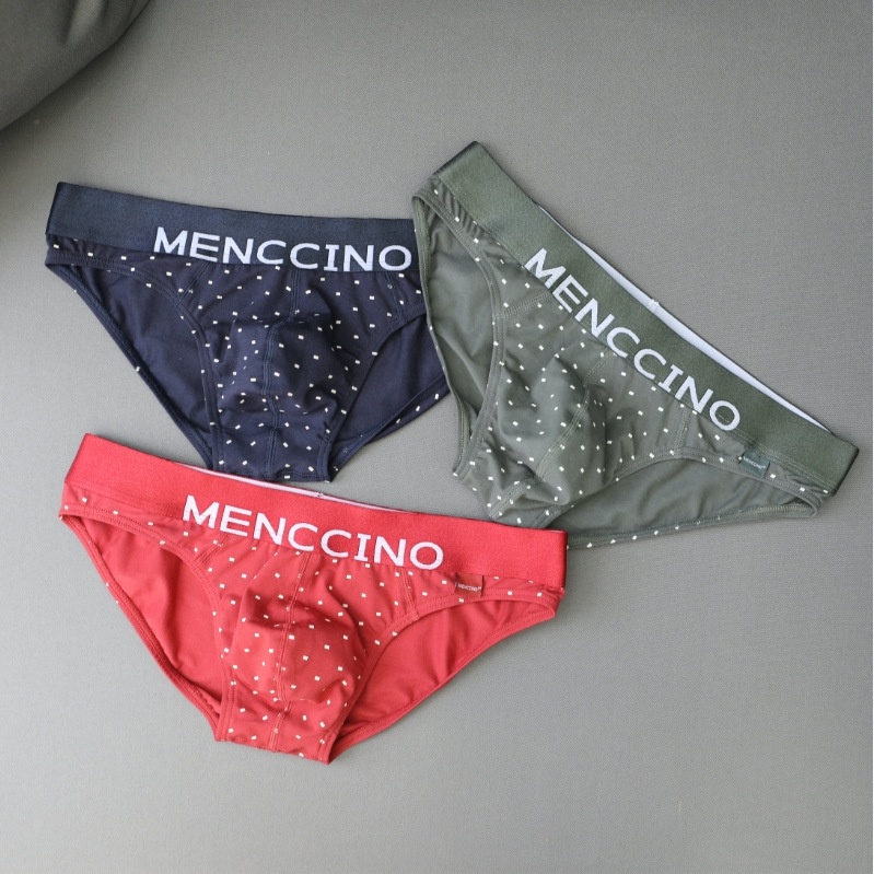 Menccino2017 Summer New Men's Underwear Pure Cotton Youth Low Waist Sexy Breathable Starry Sky