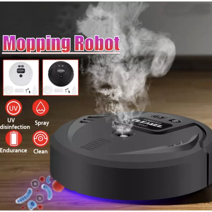 Retailmnl Sweeping Robot Humidifier Nano Mist Spray with UV Sterilizer ...