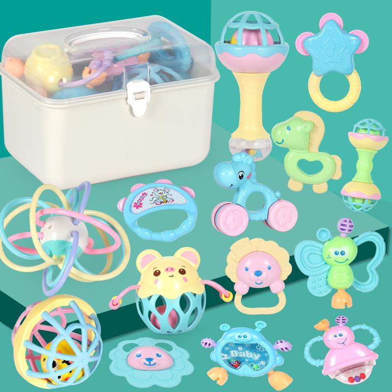 Baby baby 0-1 years old hand rattle newborn children 3-6-12 months old ...