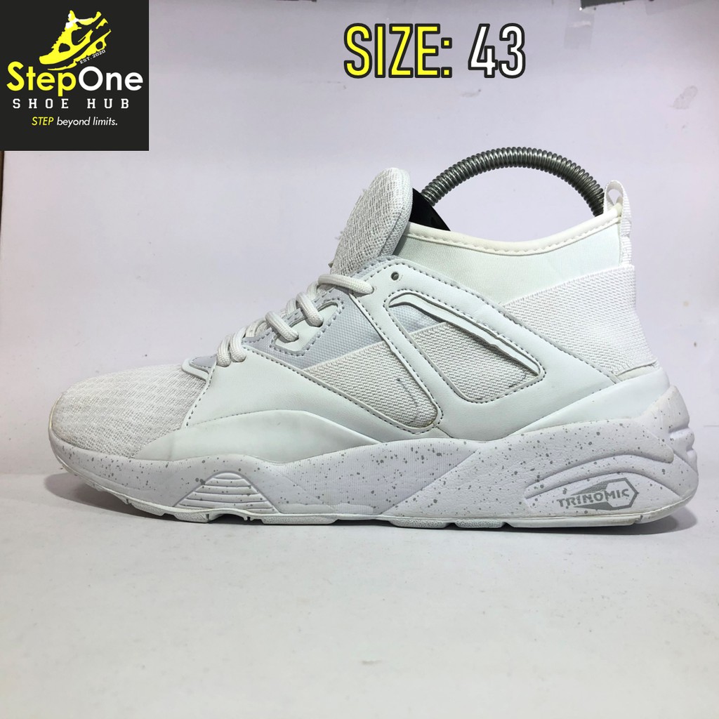 Puma trinomic hot sale shoes white