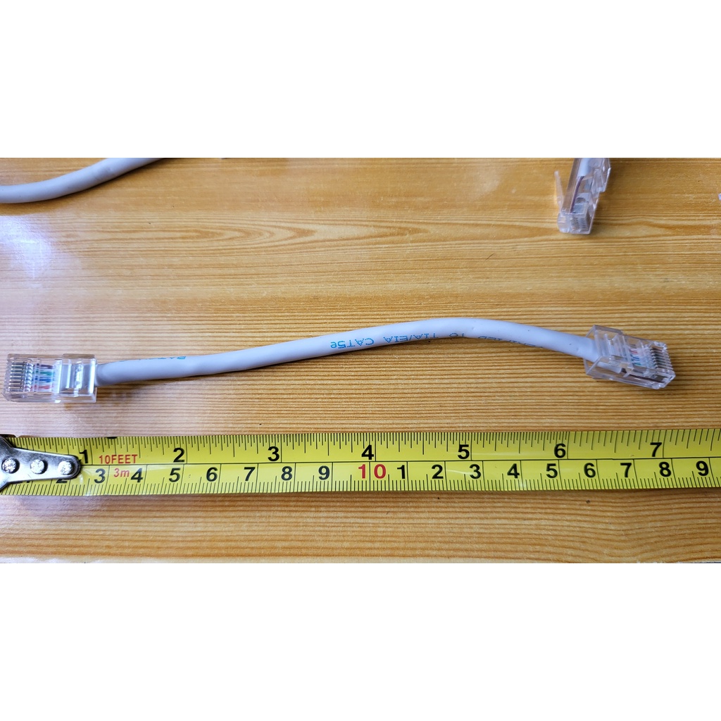 RJ45 5pcs Cat5e Short UTP LAN Patch Cord Cable RJ45 Terminations